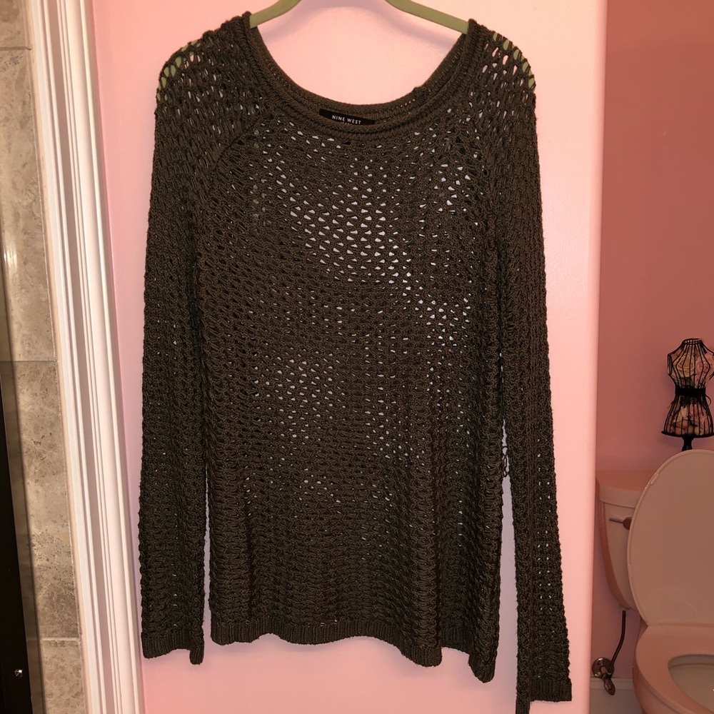 Nine West crotchet sweater